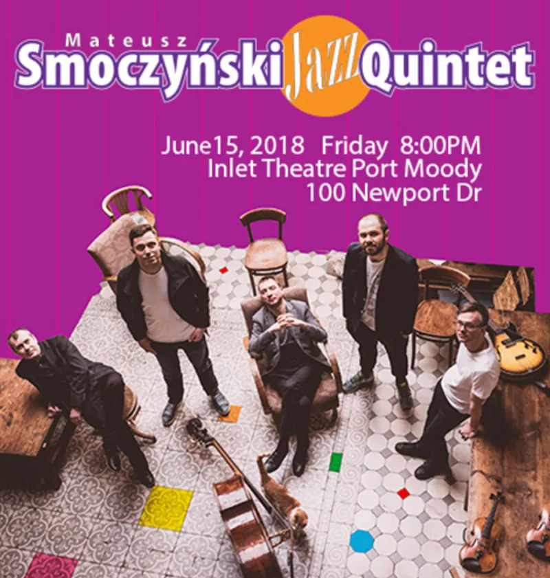 Mateusz Smoczyński Jazz Quintet 2018 gallery image 01